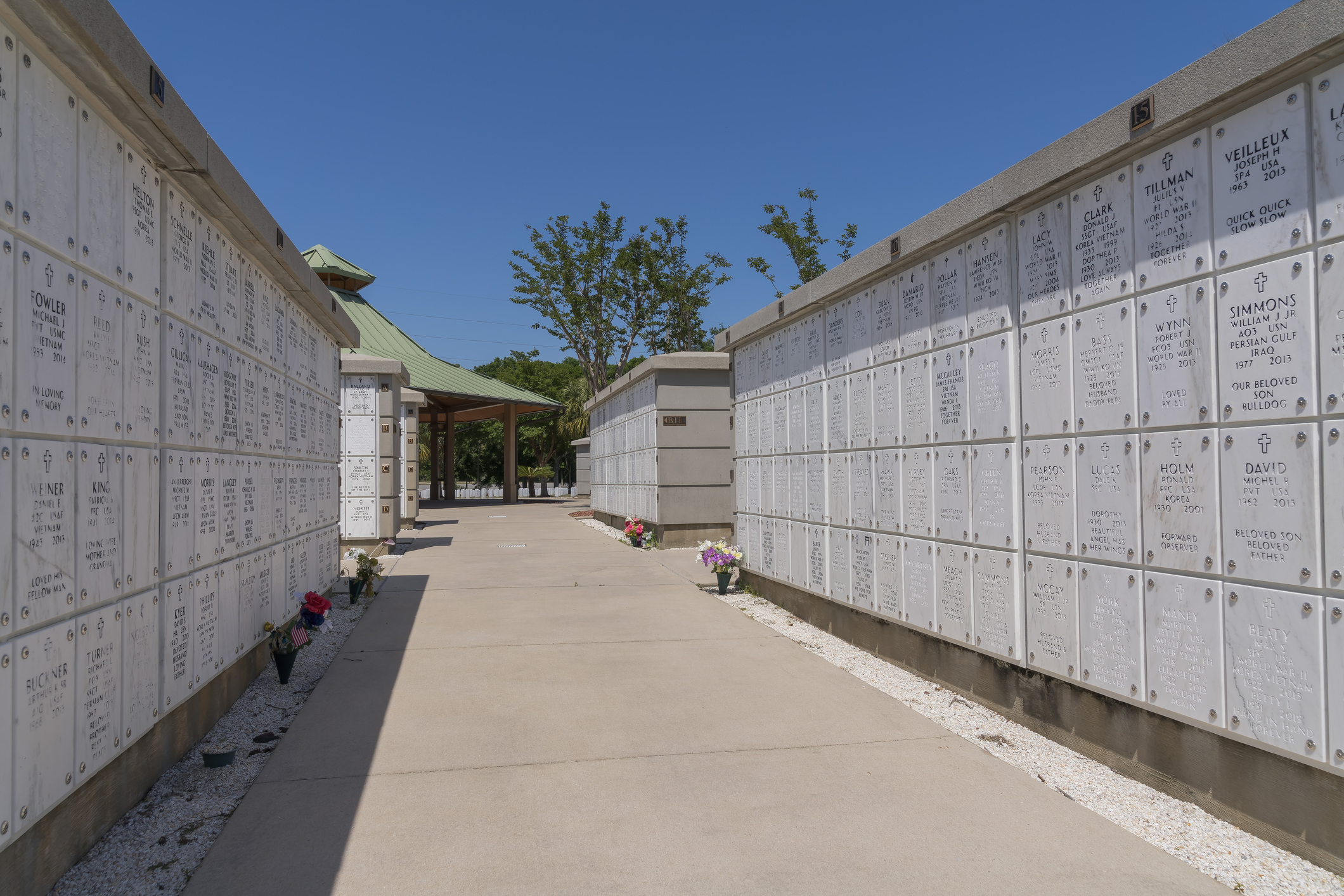 Columbariums at Barrancas National Cemetery, Cemetery Rd